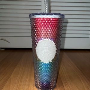 COPY - STARBUCKS rainbow studded cup